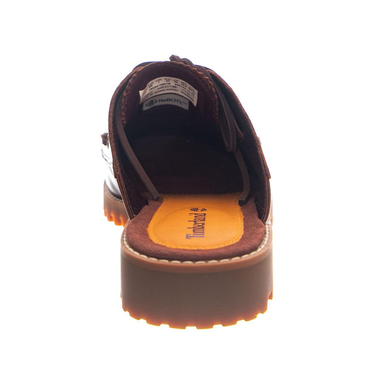 AUTH Mule Shoe BUR F Grain - Sandali Donna Bordeaux TB0A4198 EIW1 TIMBERLAND 