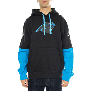 Nike Club Hoodie Black / Multi - Felpa Uomo Nera 02F2-092N-9D-87G . NIKE 