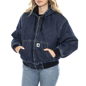 W Carhartt OG Active Jacket (Winter) - Blu - Giacca Donna I032240_01_06 . CARHARTT WIP 