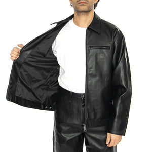 Detroit Jacket Black - Giacca Similpelle Uomo Nera I034426.89XX  CARHARTT WIP 