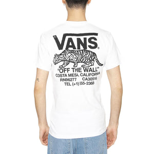 Sneaky SS White - Maglietta Girocollo Uomo Bianca VN000M3YWHT1  VANS 