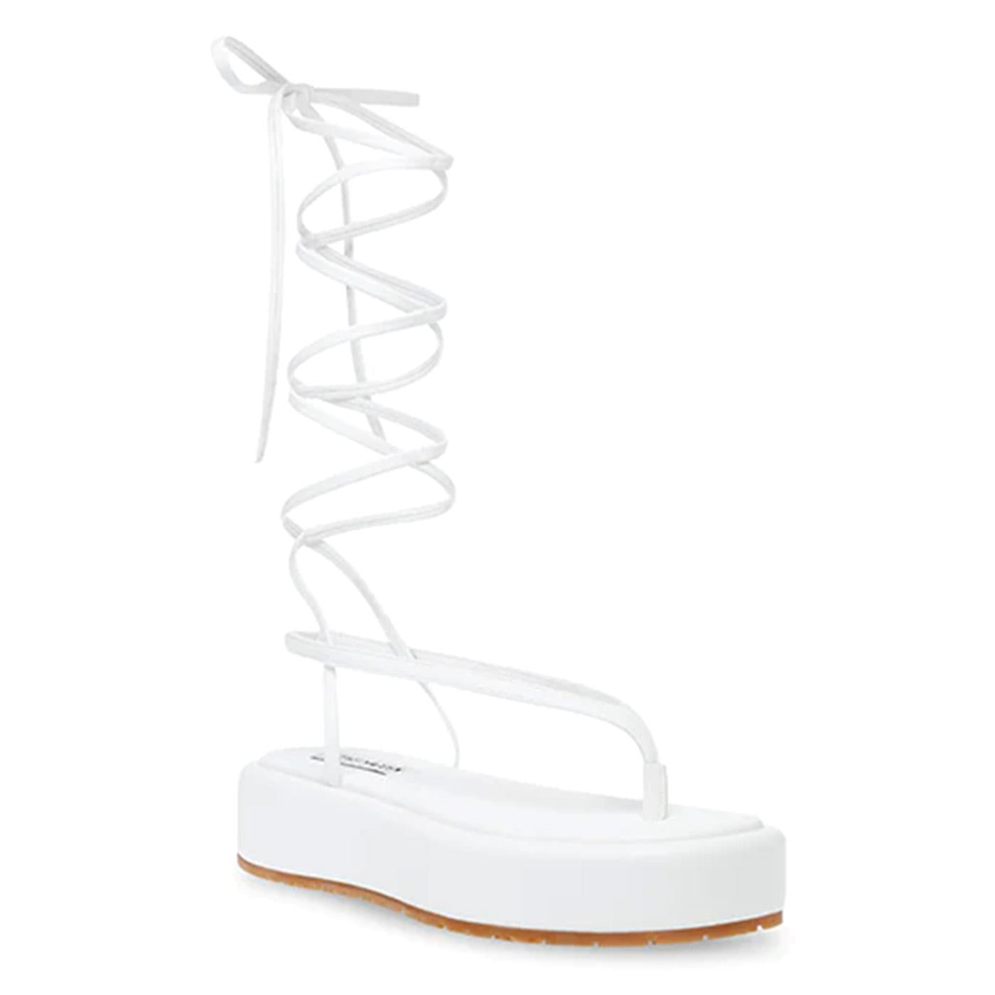 Banzai White - Sandali Donna Bianchi SMSBANZAI-WHI . STEVE MADDEN 