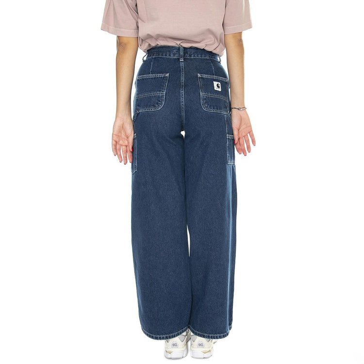 W' Jens Pant Blue /stone washed - Pantaloni Denim Jeans Donna Blu I032709.0106  CARHARTT WIP 