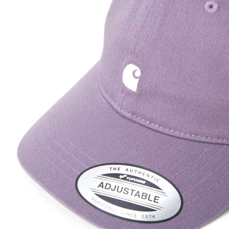 Madison Logo Cap Gentle Purple / White - Cappellino Viola I036730 3N7XX CARHARTT WIP 
