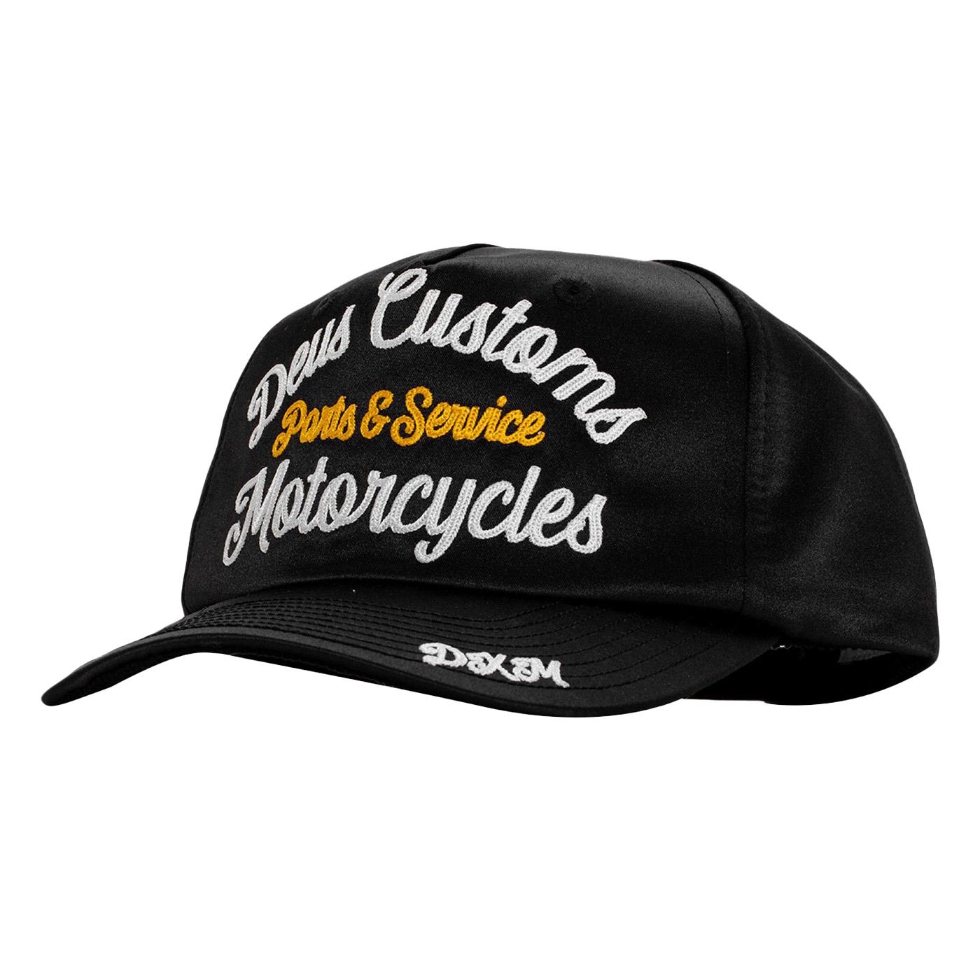Iota Trucker Black - Cappellino Nero DMP257951_BLK  DEUS EX MACHINA 