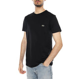 T-SHIRT BLACK - T-shirt Col Rond Homme Noir - Homme LACOSTE