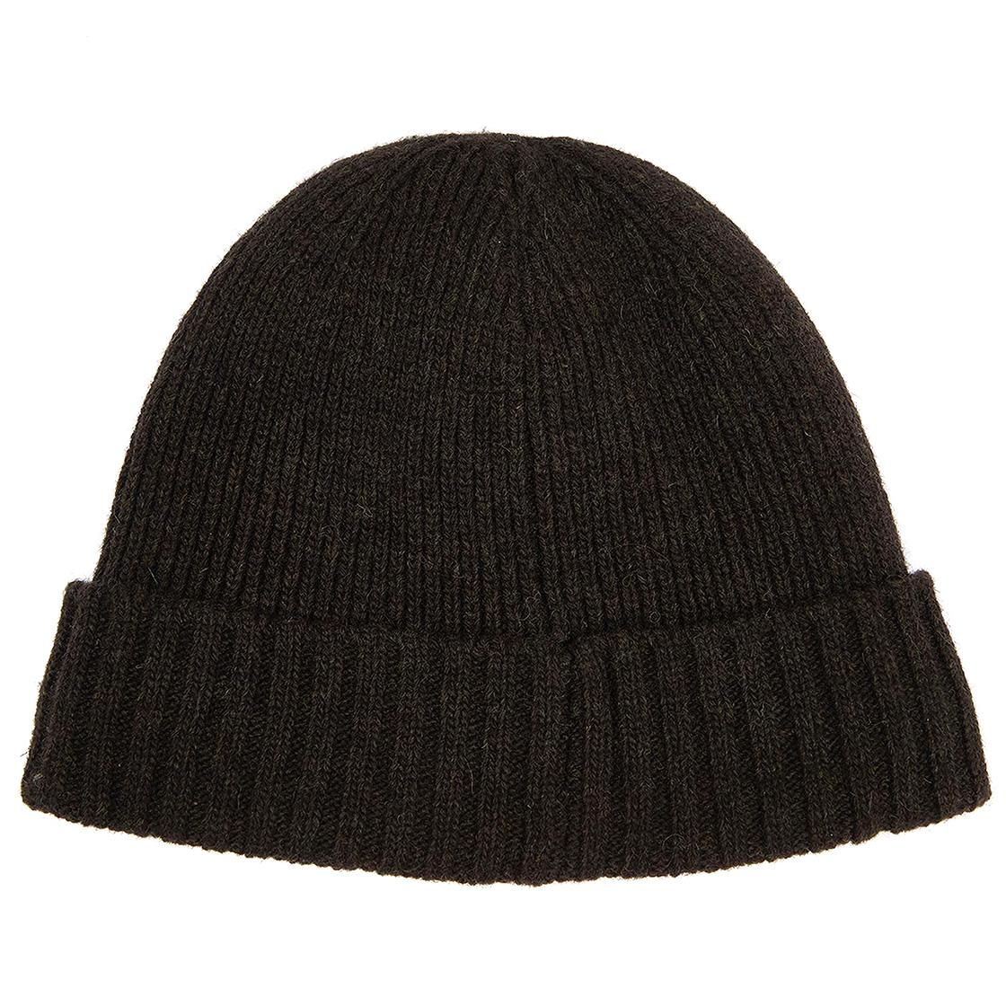 Carlton Beanie Dark Green - Cappellino a Cuffia Verde Scuro FW22-MHA0449-GN91 . BARBOUR 