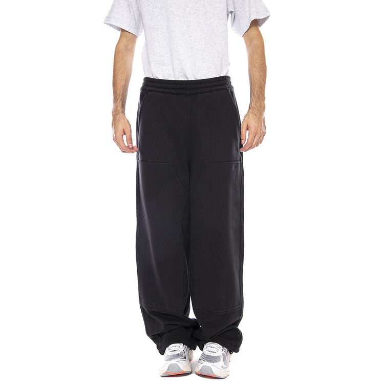 Double Knee Sweat Pant Black - Pantaloni Uomo Neri I035546.8906  CARHARTT WIP 