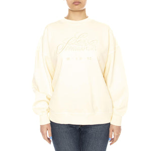 GRAPHIC VINTAGE OVERSIZED CREWNECK SWEATSHIRT YELLOW - Felpa Girocollo Donna Gialla 005GT 0012 LEVIS 