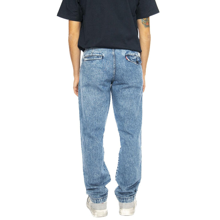 XX Chino Authentic Straight Quarter Past Mid - Pantaloni Denim Jeans Uomo Blu A5753-0035  LEVIS 