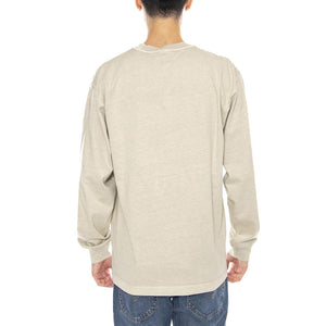 L/S Vista T-Shirt Fleur De Sel -- Maglietta Maniche Lunghe Uomo Beige I030779.2LPGD . CARHARTT WIP 