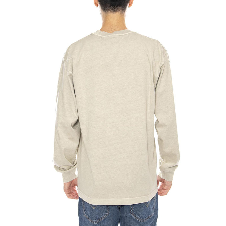 L/S Vista T-Shirt Fleur De Sel -- Maglietta Maniche Lunghe Uomo Beige I030779.2LPGD . CARHARTT WIP 