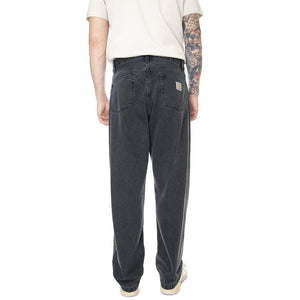 Landon Pant Black Heavy Stone Wash - Pantaloni Denim Jeans Uomo Neri I030468-8960  CARHARTT WIP 