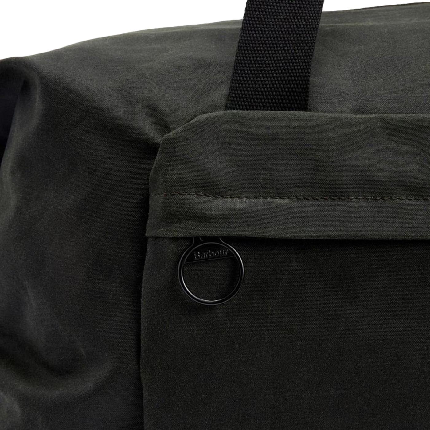 Field Wax Holdall Sage - Borsa a Tracolla Verde UBA0715 SG91 BARBOUR 