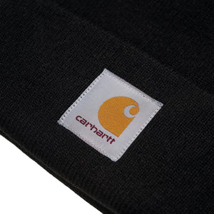 Short Watch Black Beanie Hat I017326.89.XX.06 . CARHARTT WIP 