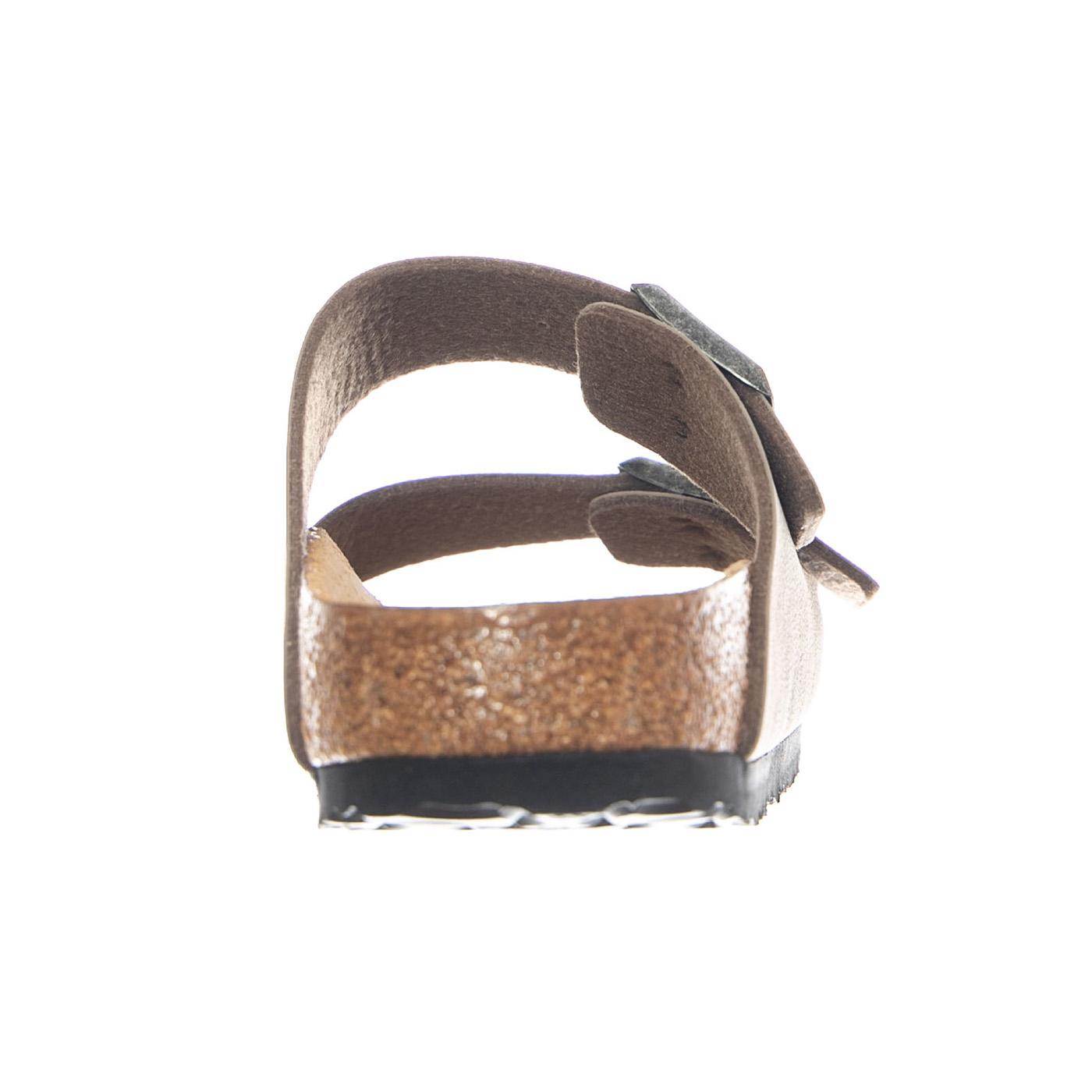 Arizona Birko Flor Narrow Fit Grey Taupe - Sandali Uomo / Donna Grigi 1032070 GTP BIRKENSTOCK 