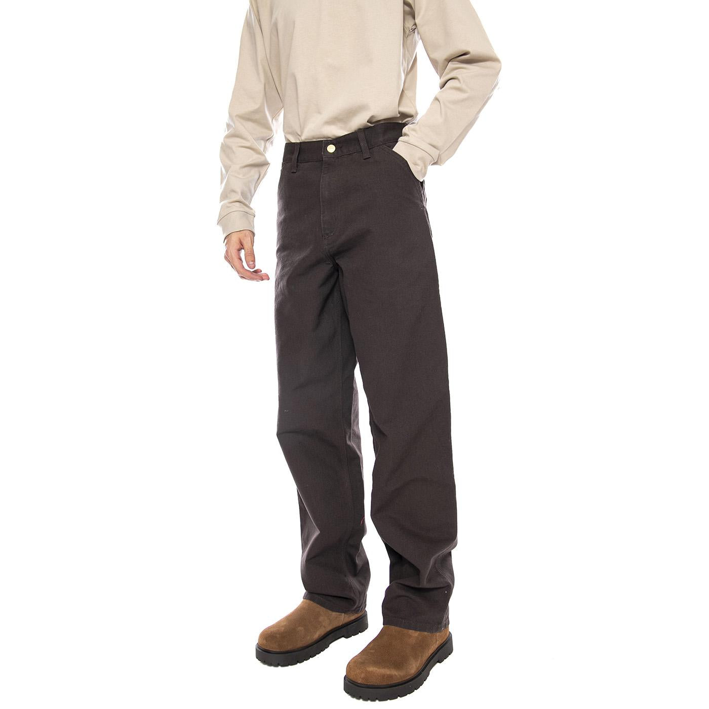 Single Knee Pant Tobacco - Pantaloni Uomo Marroni I031497.4702 . CARHARTT WIP 