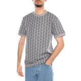 T-Shirt Multi Logo Lacoste - T-Shirt Encolure Ronde Homme Multicolore Homme LACOSTE