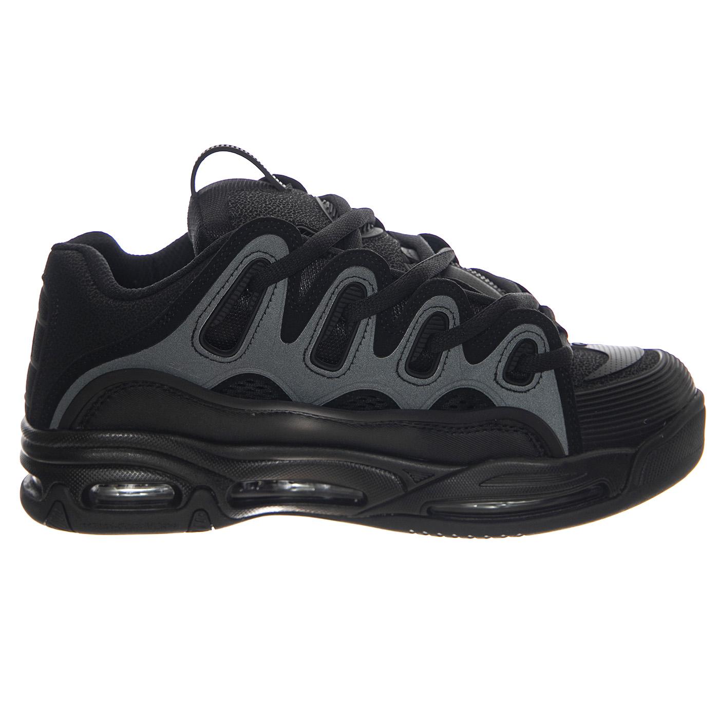 D3 2001 Foowear Black / Black / Black - Scarpe Uomo Nere 1141-OS001236  OSIRIS 