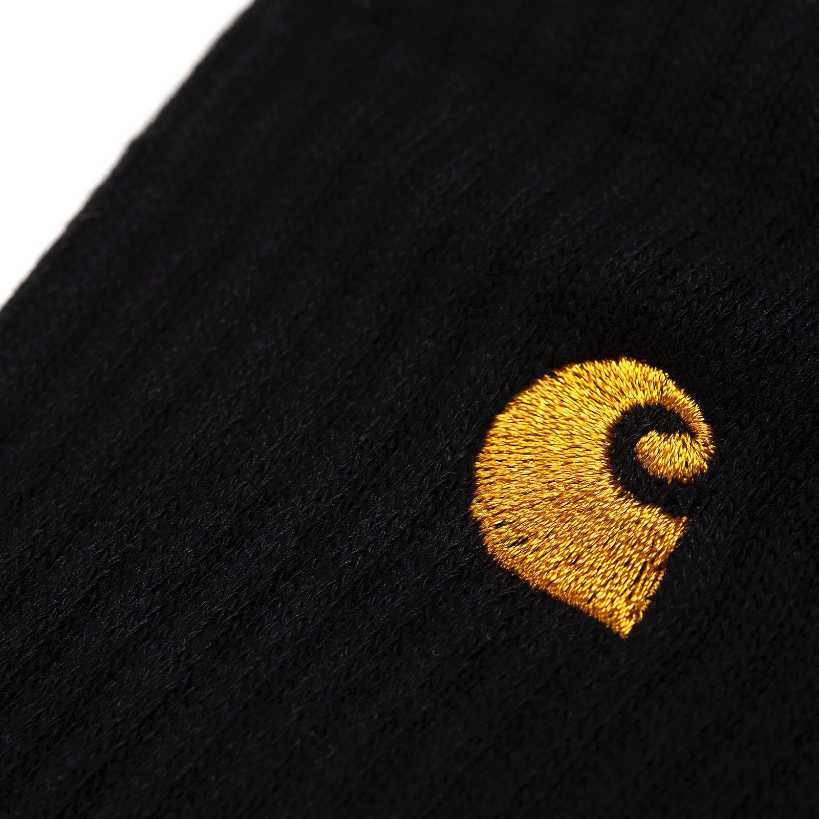 Carhartt Chase Socks Black / Gold - Calzini Neri I029421.00F.XX.06 . CARHARTT WIP 