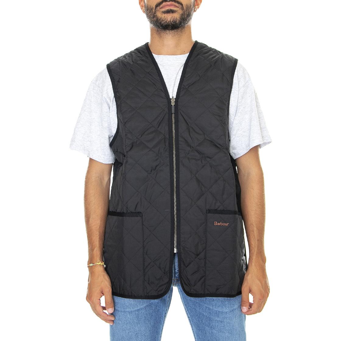 Quilted Waistcoat Zip Liner Black Modern - Giacca Invernale Smanicata Uomo Nera FW22-MLI0001-BK91 . BARBOUR 