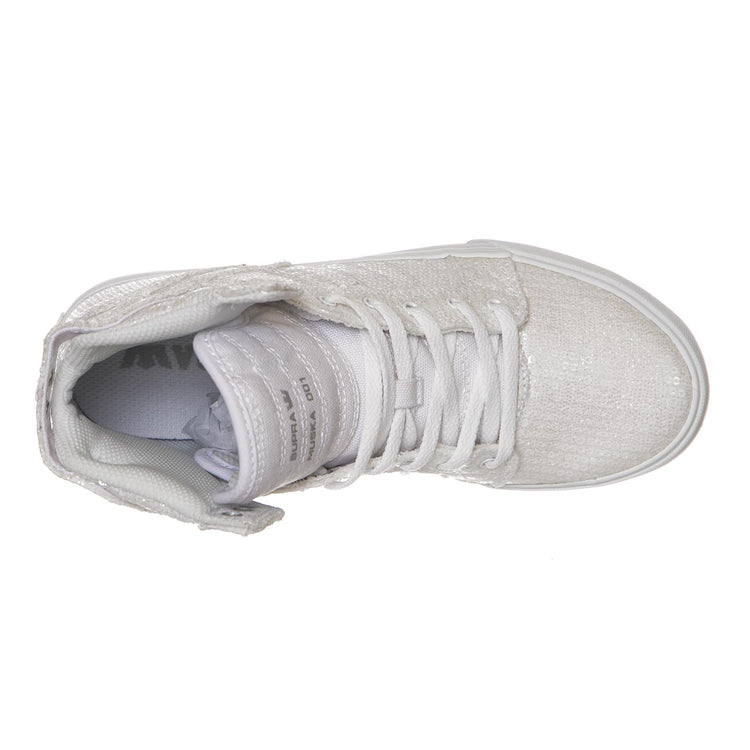 Skytop - Scarpe Profilo Alto Bambino / Bambina Bianche 58002-161-M-161  SUPRA 