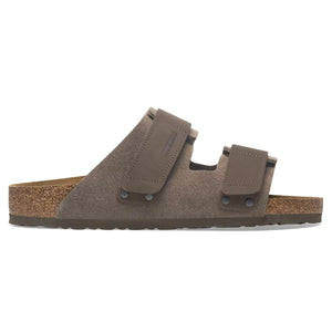 Uji Concrete Gray, Suede Leather / Nubuck - Sandali Uomo Grigi 1029259  BIRKENSTOCK 