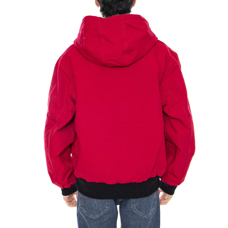 50 Years Anniversary OG Active Jacket Canvas Black / USA Red - Giacca Uomo Rossa I036412.3GJ02 . CARHARTT WIP 