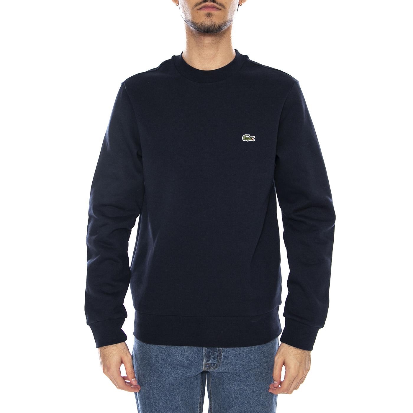 Sweatshirt SH9608-166 - Felpa Girocollo Uomo Blu SH9608-166 . LACOSTE 
