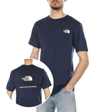 M EVO BOX NSE REG SS SUMMIT NAVY - T-shirt Encolure Ras du Cou Homme Bleu THE NORTH FACE