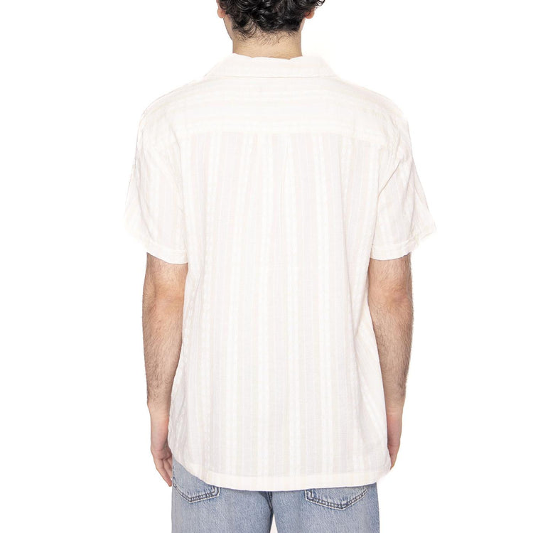 Marcos S/S Shirt Beige - Camicia Maniche Corte Uomo Beige 311500128-ANT  DARK SEAS 