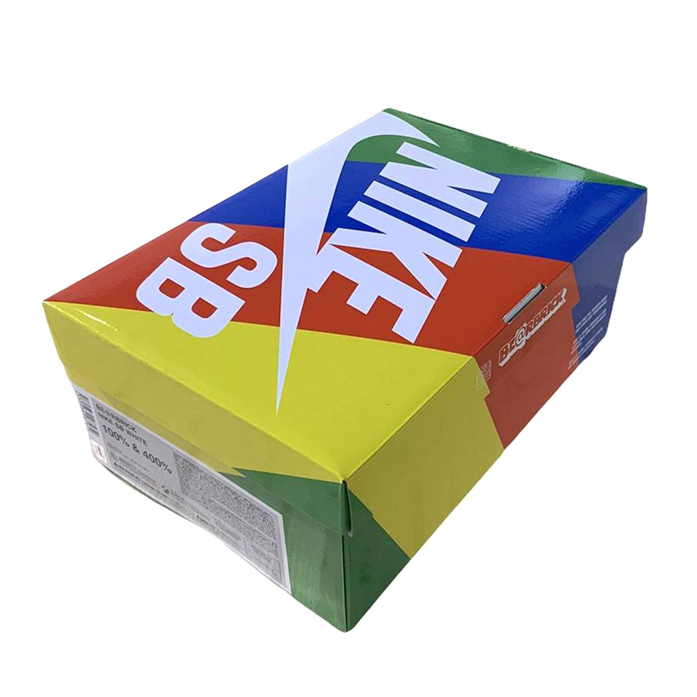 Medicom x Nike SB Be@rbrick White 100% & 400% - Toy Multicolore MDTNIKE  MEDICOM TOY 