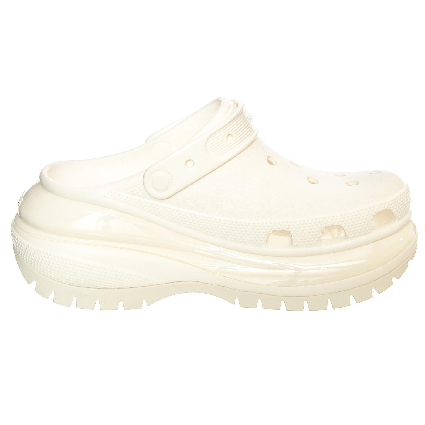 M' Classic Mega Crush Clog W WHI - Sandali Uomo Bianchi CR.207988-WHI  CROCS 