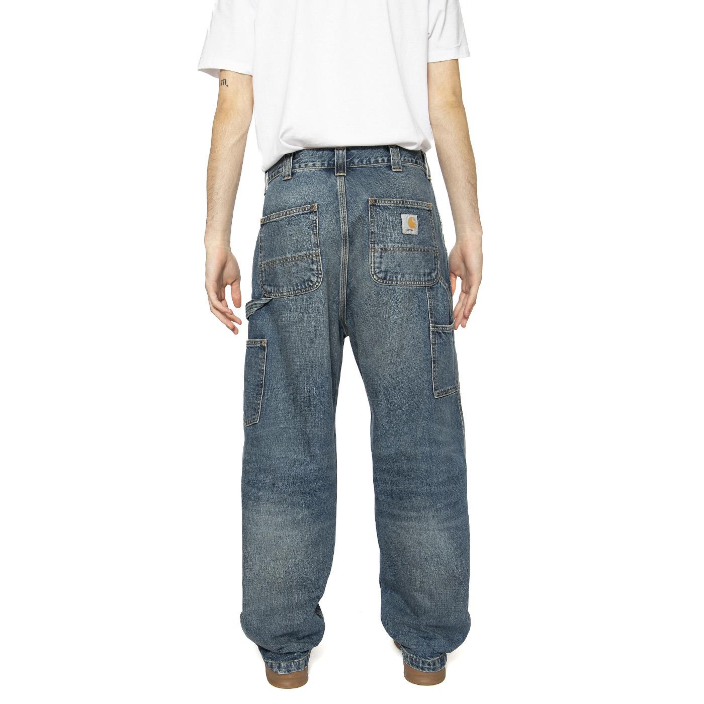 OG Single Knee Pant Faded Blue - Pantaloni Denim Jeans Uomo Blu I034871.014L  CARHARTT WIP 