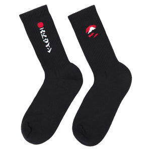 Kamifuji Sock Black - Calzini Neri I032679.89.67.-89.67 . EDWIN 