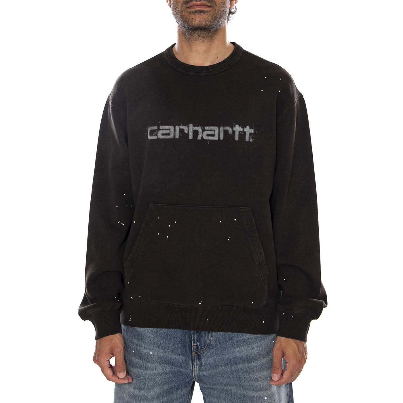 PAINTER SWEAT TOBACCO - Felpa Girocollo Uomo Marrone I036899 47EJ CARHARTT WIP 