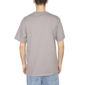 S/S Madison T-Shirt Yosemite / White - Maglietta Girocollo Uomo Grigia I033000.2QEXX  CARHARTT WIP 