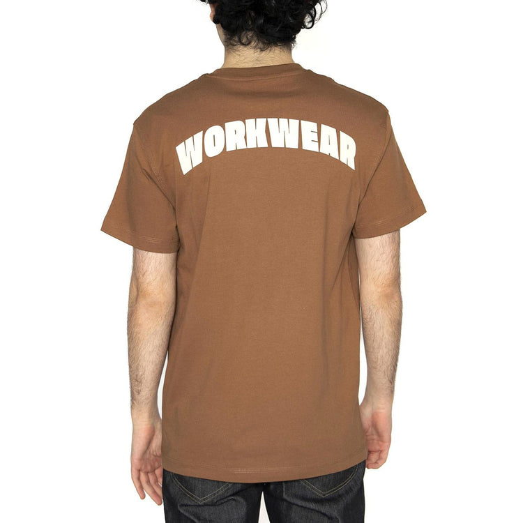 WW Graphic Tee Burlwood - Maglietta Girocollo Uomo Marrone 112364589  LEE 
