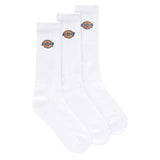 VALLEY GROVE SOCK - Ensemble de Trois Paires de Chaussettes Blanches ACCESSOIRES DICKIES