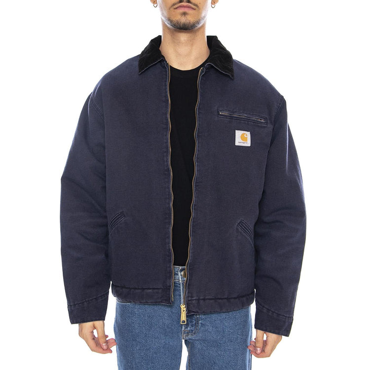 'OG Detroit' Jacket Dark Navy / Black - Giacca Uomo Blu I035614.0DI4O . CARHARTT WIP 