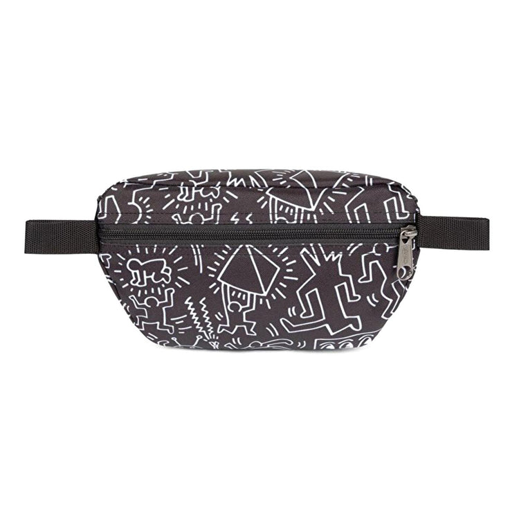 SPRINGER KEITHHARINGBLACK - Marsupio Nero Collaborazione con Keith Haring EK000074 6Z21 EASTPAK 