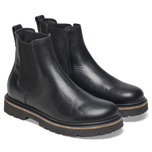 Highwood Slip On Women Black Natural Leather Boots - Stivaletti Donna Neri 1025781  BIRKENSTOCK 