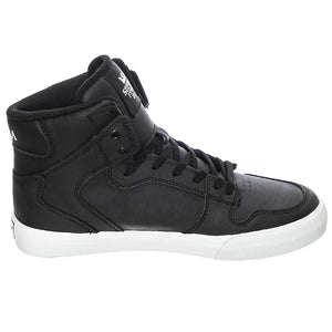 Kids Vaider - Scarpe Stringate Profilo Alto Bambino Nere 58203-002  SUPRA 