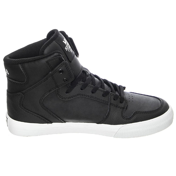 Kids Vaider - Scarpe Stringate Profilo Alto Bambino Nere 58203-002  SUPRA 