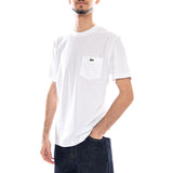 T-Shirt - T-Shirt Col Rond Lacoste Homme Blanc  Homme LACOSTE