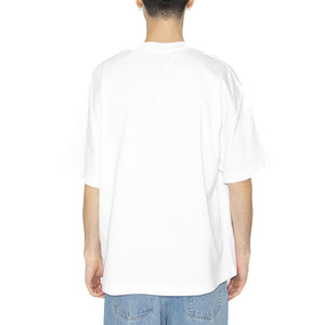 S/S Signature Script T-Shirt White / Black - Maglietta Girocollo Uomo Bianca I033828.00AXX  CARHARTT WIP 