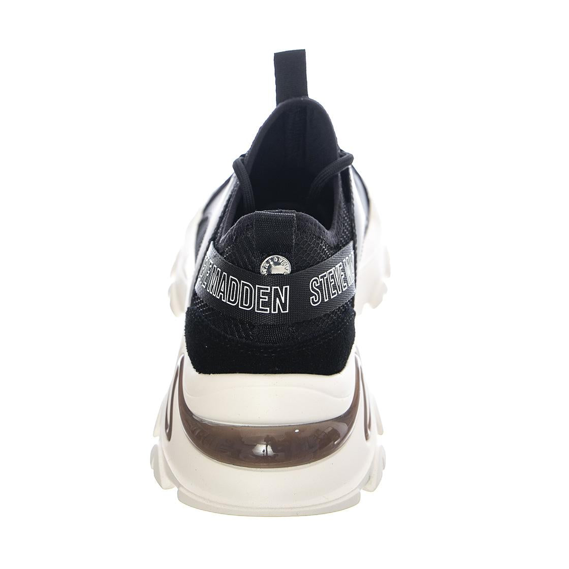 Medusa - Scarpe Stringate Profilo Basso Donna Nere SMPMEDUSA-BLK  STEVE MADDEN 