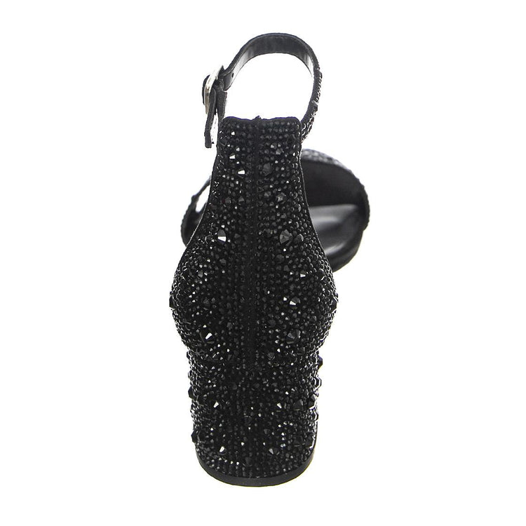 Irenee-G Black / Stone - Sandali Donna Neri SMSIRENEE-G-BLK  STEVE MADDEN 