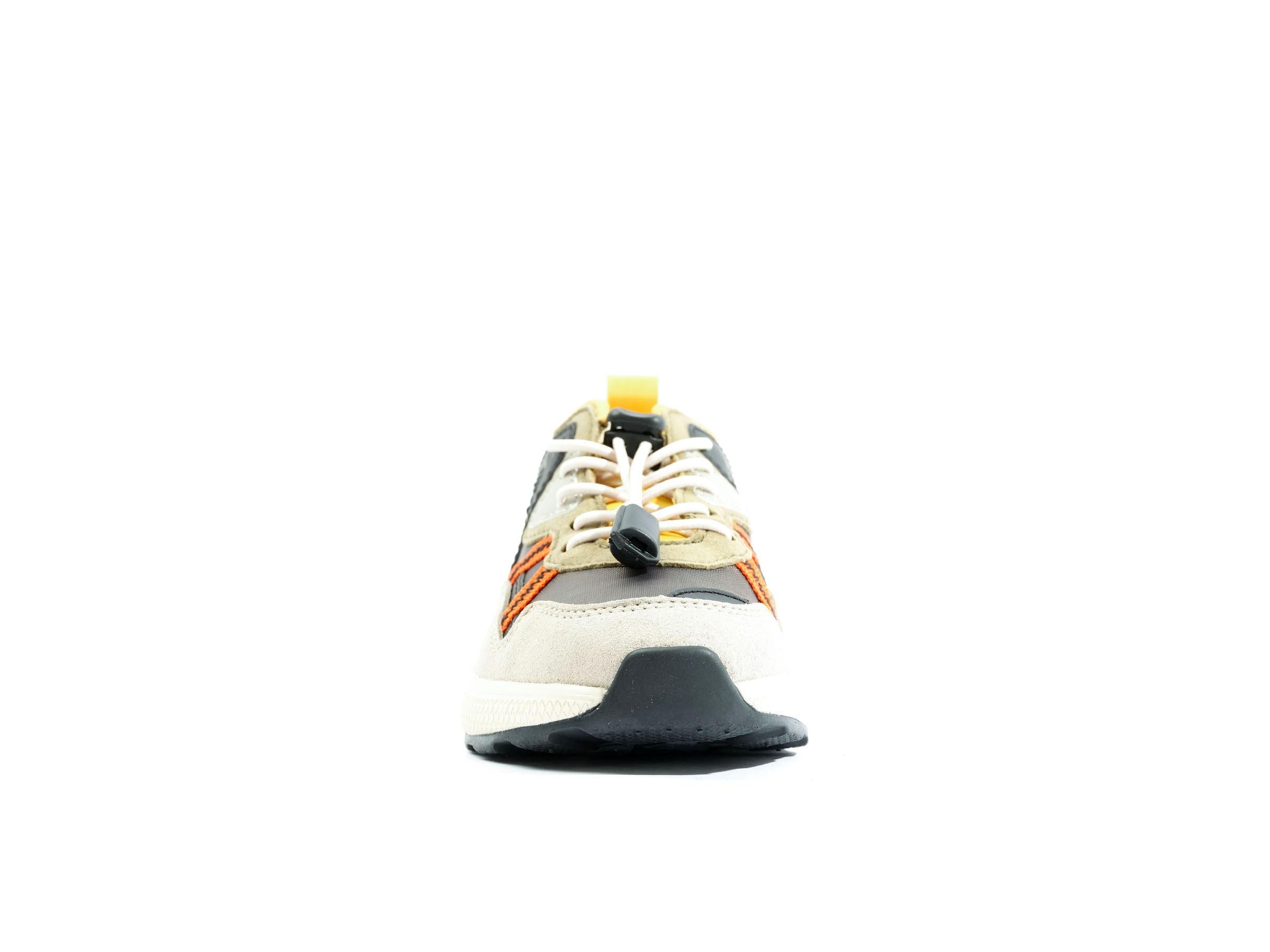 Ax-Eon Looutcity Dusky Green - Scarpe Stringate Profilo Basso Bambino Multicolore PAK58885-377-M  PALLADIUM 