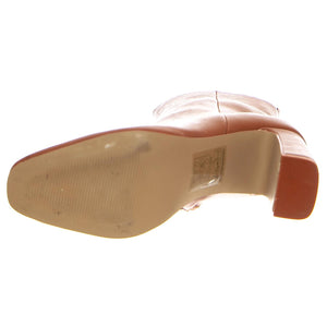 Adelisa Cognac Leather - Stivaletti Donna Marroni SMSADELISA-COG  STEVE MADDEN 